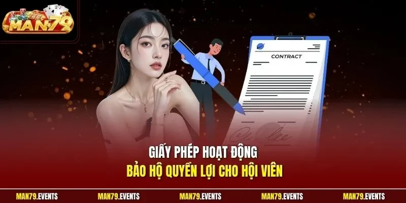 Giấy phép hoạt động bảo hộ quyền lợi cho hội viên